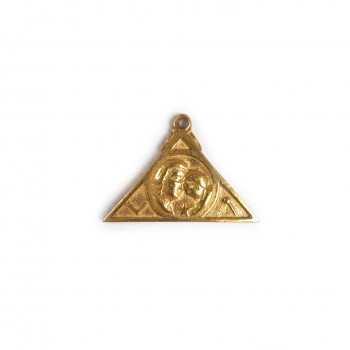 Médaille d'adoption triangulaire (sans gravure)