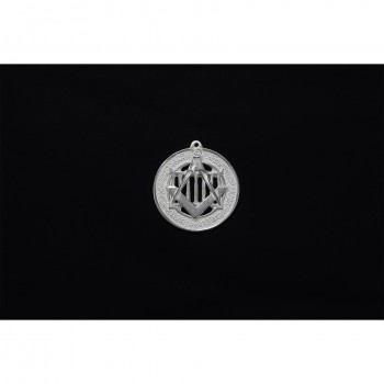 Bijou Officier Conseil ALLIÉS, emblème fonction sur gril, bronze argenté (y compris Souv.M.)